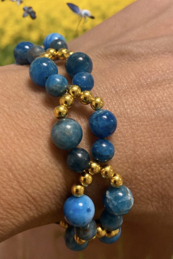 Armband aus Apatit – Bild 2